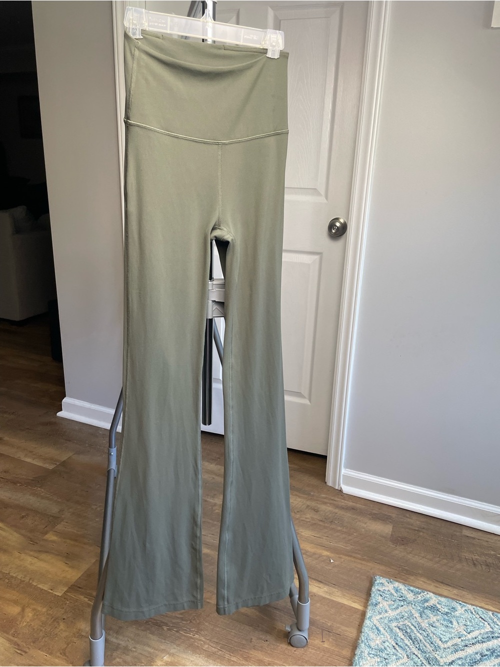 Lululemon Olive Green Flare Pants